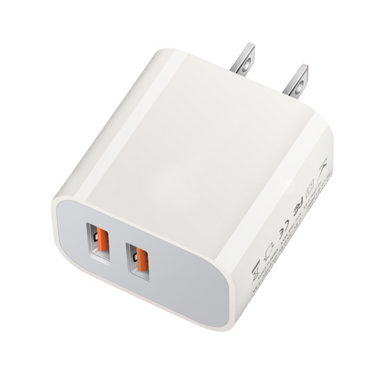 5V2.4A dual USB charger 2.4A Australian standard dual port adapter Indian standard UK standard dual USB charger