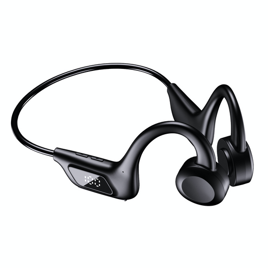 Air bone conduction wireless Bluetooth headset, ultra-long battery life bone sensor popular ear-hanging running sports neck-hanging headset