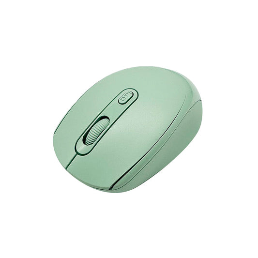 Universal wireless Bluetooth mouse for laptops, rechargeable dual-mode silent office tablet for girls