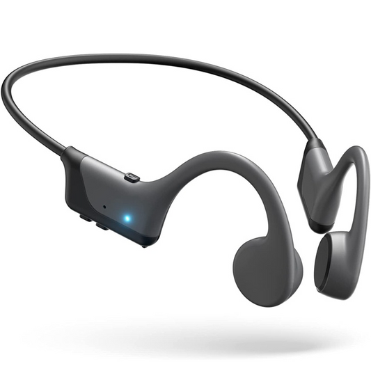Bone conduction headphones Bluetooth wireless sports headphones, no earplugs, long battery life