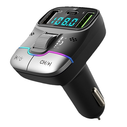 Car Bluetooth MP3 player Car charger, fast charging GZ01 phone hands-free lossless sound quality