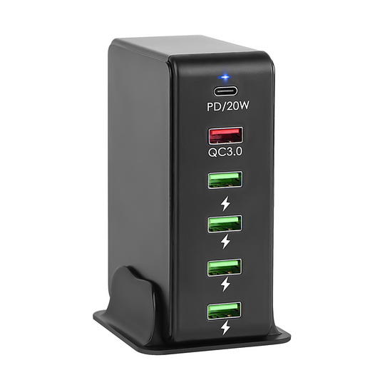 New mobile phone PD20W fast QC3.0 multi-port USB charger suitable for Apple fast charging charger