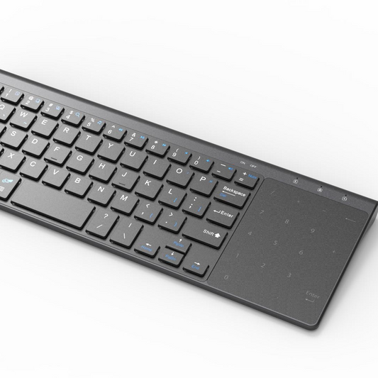 59-key scissor-foot keyboard wireless mini 2.4G with touchpad small keyboard wireless computer office keyboard
