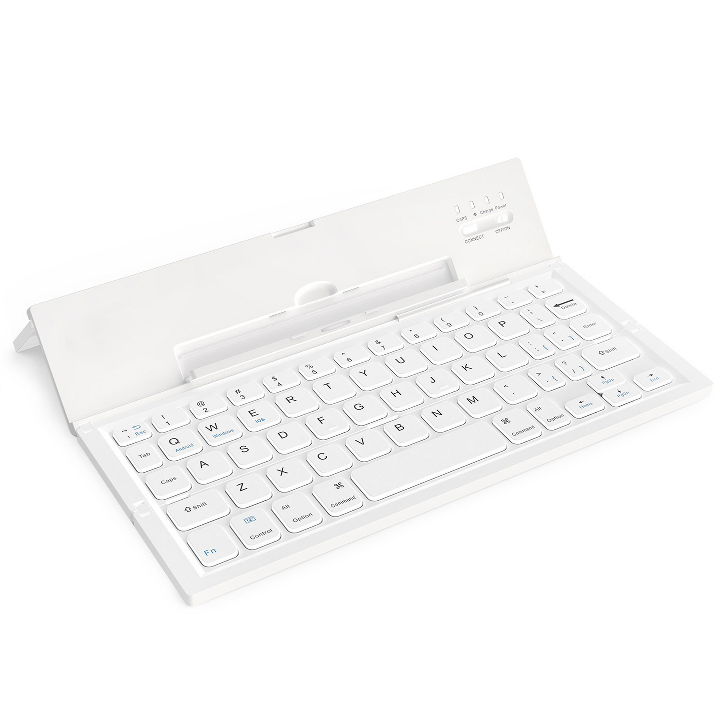 Wireless three-system Bluetooth folding keyboard for mobile phones and tablets Wireless mini keyboard