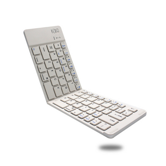 New wireless foldable charging Bluetooth keyboard, mini computer office thin foldable keyboard