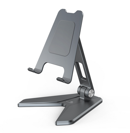 Portable Folding Aluminum Alloy Desktop Phone Tablet Stand